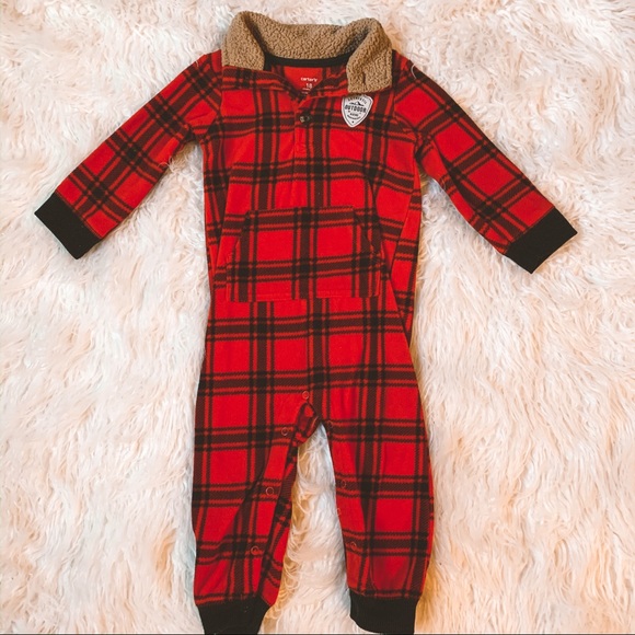 Carter's Other - Carter’s Buffalo Plaid Romper